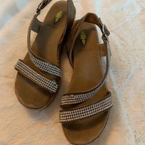 Volatile Cork Platform Sandals